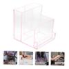balacoo 2 Pcs Nail Training Kit Grinding Socket Display Base Manicure Organizer Box for Diy view 4
