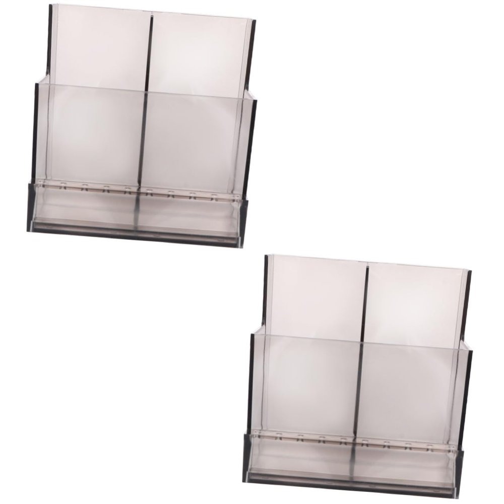 balacoo 2pcs Manicure Polisher Rack Nail Grinding Box Display Stand for Nail Art Tools and Stable Organizer for Home