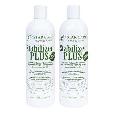 STAR CARE Stabilizer Plus The After-Relaxer Conditioner With Penetrating Foaming Action Approximate pH. 3.5 (16 Fl Oz (Pack of 2))