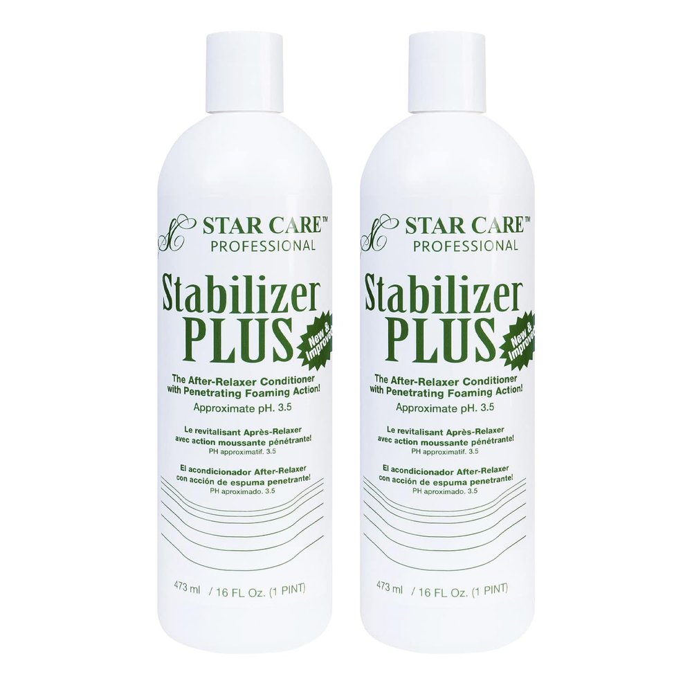STAR CARE Stabilizer Plus The After-Relaxer Conditioner With Penetrating Foaming Action Approximate pH. 3.5 (16 Fl Oz (Pack of 2))