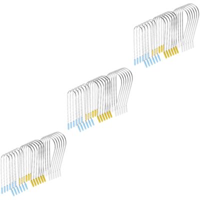 ABOOFAN 72pcs Replacement U-shaped Hot Roller Clips Extra Rollers Hair Curlers Accessories