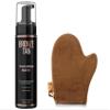 Bronze Tan Dark Self Tanner Mousse & Washable Self Tanning Mitt Set - Salon-Quality Sunless Tanner Foam for All Skin Tones - Vanilla Scented, 6.7 oz - Self Tan Application Kit view 1