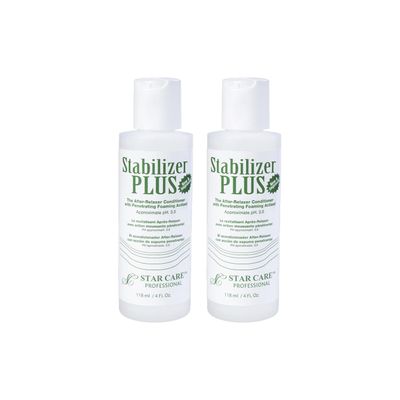 STAR CARE Stabilizer Plus The After-Relaxer Conditioner With Penetrating Foaming Action Approximate pH. 3.5 (4 Fl Oz (Pack of 2))