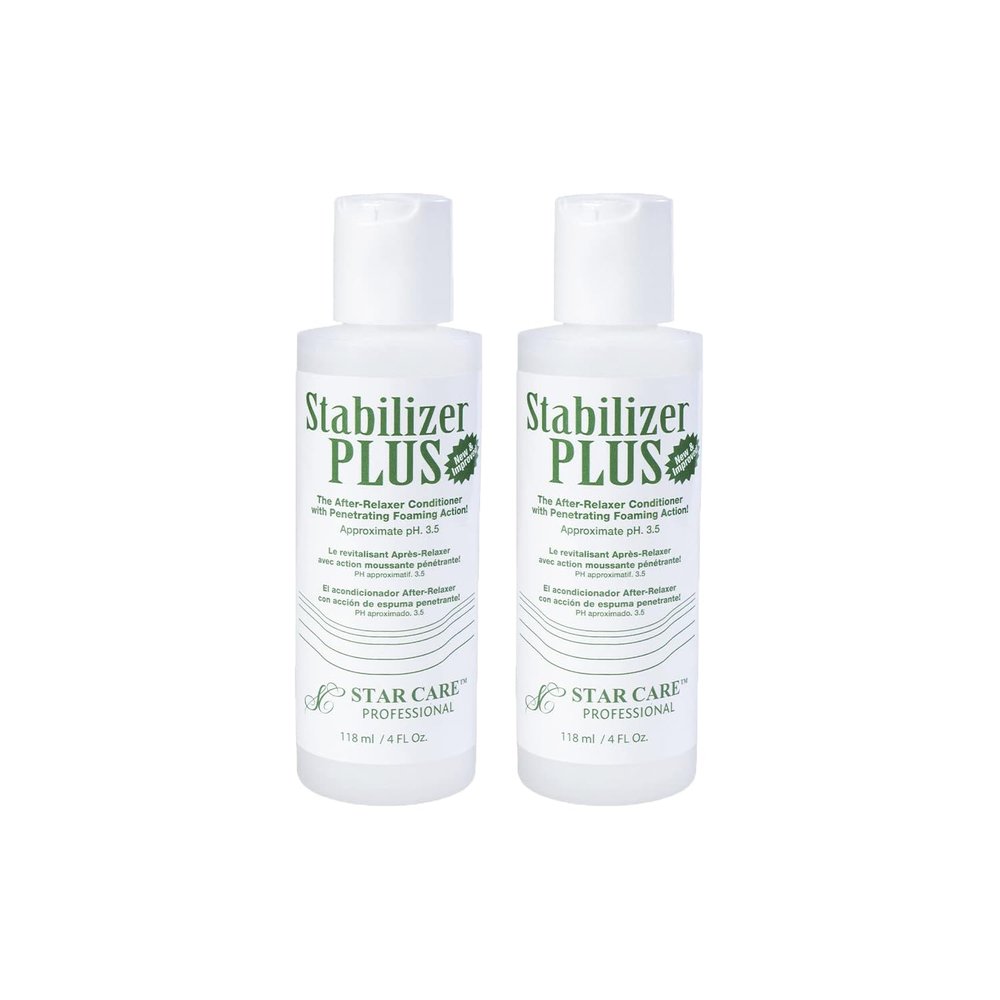 STAR CARE Stabilizer Plus The After-Relaxer Conditioner With Penetrating Foaming Action Approximate pH. 3.5 (4 Fl Oz (Pack of 2))