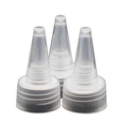 100pcs/lot 24/410 Clear Long Nozzle Dropper Cap,Cap Twist Off 24mm Use to E Liquid Bottle,Hair Lotions JarHair Gel Water Bottle