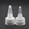 100pcs/lot 24/410 Clear Long Nozzle Dropper Cap,Cap Twist Off 24mm Use to E Liquid Bottle,Hair Lotions JarHair Gel Water Bottle view 3