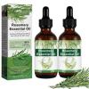 Aceite de Romero para Crecimiento y Tratamiento Capilar, Gotero para Estimular el Crecimiento del Cabello y Prevenir la Cada, 60ML/2.2 Fl Oz (2 Unidades) view 1