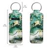 Baxinh Marbling Printed Chapstick Holder Keychain, Neoprene Chapstick Lip Balm Holder Lipgloss Lipstick Holder Keychains for Lipstick, Chapstick, Lip Balm, Lanyard view 2