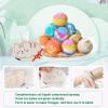 Leafgift Bath Bombs Gift Set, 12pcs Handmade Bath Fizzies with Natural Sea Salt Cocoa & Shea Butter, Perfect for Bubble Bath Spa, Moisturizing Dry Skin, Stress Relief, Best Gift for Women, Men view 3