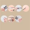 19pcs/set Stainless Steel Nail Clippers Home Slant Nail Clippers Nail Gouge Nail Clippers Pedicure Beauty Tools,6pcs view 3