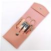 16Pcs Set Nail Clipper Pedicure Manicure Art Tools Nails Knife Cuticle Pusher Cutters Scissors Fingernail Nipper,G Rose Gold view 1