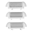 3pcs Replacement Roller Head, Foot Callus Remover, Foot File Refill Roller Electronic Foot File, Pedicure Tool, Dead Skin Remover Pedicure Instrument Grinding Head (3pcs) view 4
