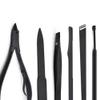 18 Pieces Manicure Stainless Steel Pedicure Care Tool Set for Men Women Nail Clippers Manicure Set Pedicure Kit,A view 4