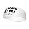 Sweatbands John 316 316 Christian Headbands Non Slip Sport Sweatbands Moisture Wicking Hairband view 1
