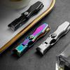 Nail Clipper,Toe Nail Clippers with Catcher,Ergonomic Nail Clippers,Finger Nail Clippers with Catcher,Ultra Sharp Stainless Steel Nail Clippers,Clippers for Thick Hard Nails (Silver-A) view 2