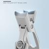 Nail Clipper,Toe Nail Clippers with Catcher,Ergonomic Nail Clippers,Finger Nail Clippers with Catcher,Ultra Sharp Stainless Steel Nail Clippers,Clippers for Thick Hard Nails (Silver-A) view 3