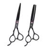 10 pcs professional hair cutting scissors set sharp Stainless Steel Hairdressing Shears Set Professional Thinning Scissors For stylists easy to operate 6inch(10) view 4