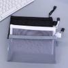 1Pcs A4/A5/A6 Zipper Mesh Bags - Nylon Mesh Cosmetic Bags - White A4 view 4