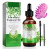 ATOANY Rosemary Oil for Hair Growth 2.02 Fl Oz with Scalp Massager, Pure Rosemary Essential Oil for Eyelashs, Eyebrows, Face, Skin Care, Body Massage, Nourishes The Scalp, Improve Blood Circulation view 1