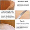 Scpantkend Pedicure Foot Soak Wooden Foot Tub, Foot Massager Spa Wooden Foot Tub, Pedicure Footbath, Pedicure Bucket Foot Bath Spa Bowl for Feet Stress Relief view 3