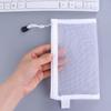 1Pcs A5 Zipper Mesh Nylon Cosmetic Bags - Makeup & Travel Zipper Bags - Black view 4