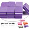 Healvian 50pcs Nail Files and Manicure Tools for Acrylic and Natural Nails for Art and Gel Polish High Efficiency Buffering Blocks view 2