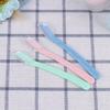 SOLUSTRE 3pcs Mixed Eyebrow Stainless Steel Eyebrow Trimmers for Women and Girls Portable and Lightweight Design for Travel and Grooming view 2