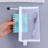 15Pcs A4/A5/A6 3 Sizes Zipper Mesh Bags Nylon Mesh Cosmetic Bags Zipper Makeup Mesh Bags Travel Zipper Bags Coin Purse Storage Bags Pencil Case Pouch view 3