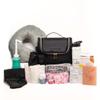 Postpartum Prepared Kit for New Moms - Essentials for Postpartum Bleeding, Lactation, Whole Body Care in Hanging Toiletry Bag (US, Alpha, Large, X-Large, Regular, Regular, Gray) view 2