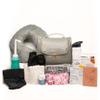 Postpartum Prepared Kit for New Moms - Essentials for Postpartum Bleeding, Lactation, Whole Body Care in Hanging Toiletry Bag (US, Alpha, Large, X-Large, Regular, Regular, Gray) view 3
