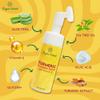 ORGANIC EXTRACT Turmeric Skin Brightening Face Wash  5 fl oz / 150ml  Daily Moisturizer, Gentle Facial Cleanser for All Skins with Kojic Acid, Vitamin E, and Aloe Vera view 3