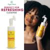 ORGANIC EXTRACT Turmeric Skin Brightening Face Wash  5 fl oz / 150ml  Daily Moisturizer, Gentle Facial Cleanser for All Skins with Kojic Acid, Vitamin E, and Aloe Vera view 4