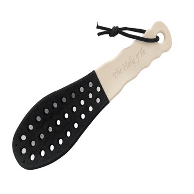 Holy Coarse Foot File (White), Callus Remover, Double Sided, Wet or Dry
