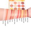 awakentti 12 Colors Matte Yellow Eyeshadow, Multifunctional Waterproof High Brightness Cosmetics, High Color Saturation, Versatile Shades, Yellow Eyeshadow Palette for Girl Women view 4