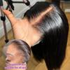 13X4 HD Straight Lace Front Wigs Human Hair 180% Density Brazilian Virgin Hair Transparent Lace Frontal Human Hair Pre Plucked With Baby Hair (14 Inch, 13x4 Straight Lace front wigs) view 3