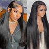13X4 HD Straight Lace Front Wigs Human Hair 180% Density Brazilian Virgin Hair Transparent Lace Frontal Human Hair Pre Plucked With Baby Hair (20 Inch, 13x4 Straight Lace front wigs) view 1