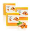 3 PCS Turmeric Soap Bar, Natural Bar Soap for Face & Body, Handmade Tumeric Bar with Coconut Oil, Cleanse Skin, Moisturizing & Soothing Gentle Cleanser for All Skin Types view 1
