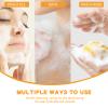 3 PCS Turmeric Soap Bar, Natural Bar Soap for Face & Body, Handmade Tumeric Bar with Coconut Oil, Cleanse Skin, Moisturizing & Soothing Gentle Cleanser for All Skin Types view 4