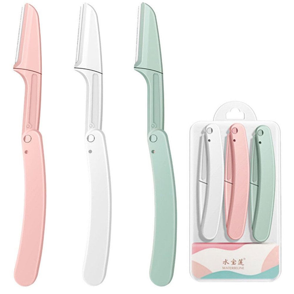 FOMIYES 6pcs Portable Eyebrow Eyebrow Trimmers for Precise Facial Hair Removal Design Nonslip Grip for Grooming