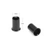 1000 Pcs 3.4 mm Micro Rings Links Beads Non-Silicone Copper Tubes Microlink Beads for Hair Extensions (Black+Dark Brown+Brown+Dark Blonde+Blonde) view 2
