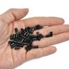 1000 Pcs 3.4 mm Micro Rings Links Beads Non-Silicone Copper Tubes Microlink Beads for Hair Extensions (Black+Dark Brown+Brown+Dark Blonde+Blonde) view 4