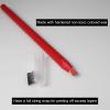 2pcs Permanent Makeup Red Pencil Eyebrow and Lip Mapping with Brush Hard Core Peel Off Lip Tattoo Design Pencil (2pcs) view 2