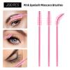600 PCS Eyelash Extension Supplies Kit, 200 Spoolies Mascara Wands Disposable 200 Lip Brushes 200 Micro Swabs Pink Eyelash Brushes Makeup Applicator Tool view 3