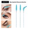 600 PCS Eyelash Extension Supplies Kit, 200 Spoolies Mascara Wands Disposable 200 Lip Brushes 200 Micro Swabs Blue Eyelash Brushes Makeup Applicator Tool view 3