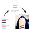Womaha 30 Sheets Netherlands Flag Temporary Tattoos Fans Face Tattoo Stickers for Adults Kids Group Activity Props view 3