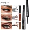 AKARY Dip Eyeliner Waterproof 24H Longlasting, Dark Brown Liquid Eyeliner Quick Drying, Colored Eye Liner Pencil for Women Bold & Natural Eye Make Up with Precise & Easy Application, 0.22 fl oz, 02 view 3