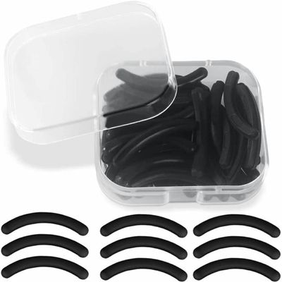 30Pcs Black Curler Refills Eyelash Curler Refill Pads Silicone Rubber Curler Replacement Refills Pads for Universal Eyelash CurlerPractical and Deft Eyelash Curlers