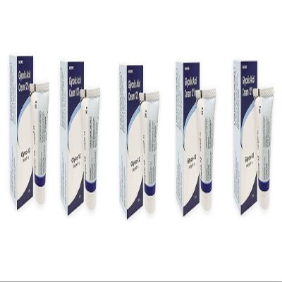 MAGICHOOD Glyco Acid 12% W/w Skin Peel Cream for All Skin types Treatment For Face Anti-Aging Wrinkles & Dark Spots -1.01 Floz (Glyco Acid 12% W/w Cream Pack of 5) 30gram each