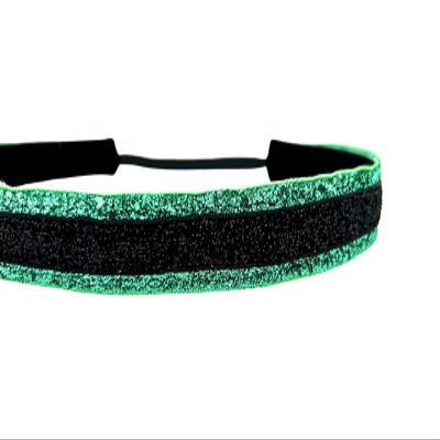 Eagles Headband. Nonslip sports headband. 5/8" width. Handmade in the USA.