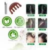 Aceite de Romero Para el Crecimiento Del Cabello, Ricino Para Cejas, Pestaas y Cuidado de la Piel - 1 Masajeador - 4.0 FI OZ/120ML view 4